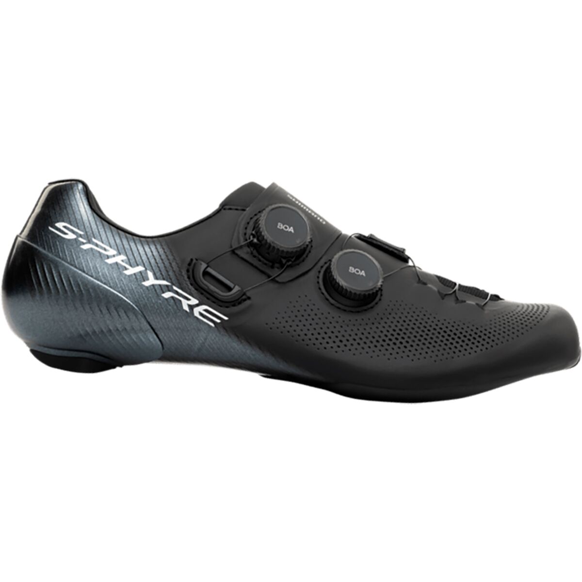 Shimano Men's RC903 S-PHYRE Wide Cycling Shoe in Black - Size: 41