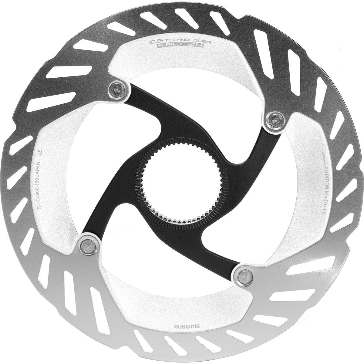 Shimano RT-CL800 Rotor - Centerlock in Silver - Size: 140mm