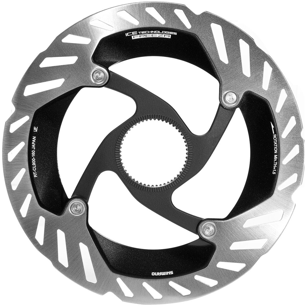 Shimano RT-CL900 Rotor - Centerlock in Silver - Size: 140mm