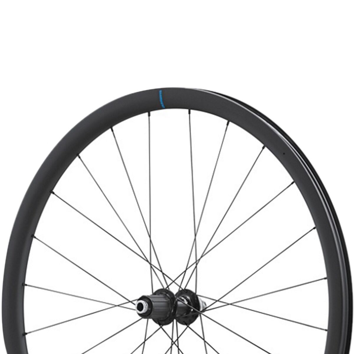 Shimano 105 WH-RS710 C32 Carbon Road Wheelset - Tubeless in Black - Size: Set