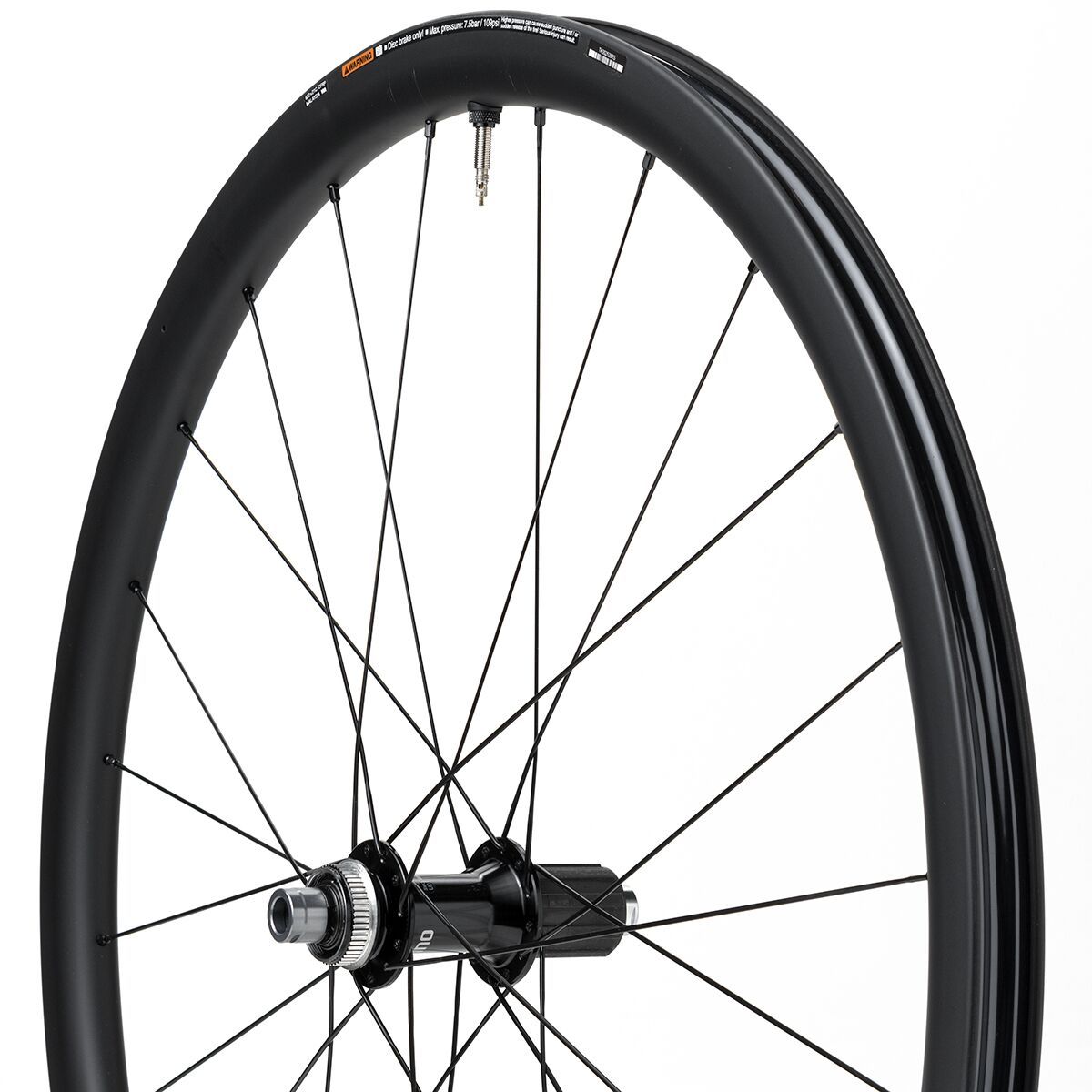 Shimano 105 WH-RS710 C32 Carbon Road Wheel - Tubeless in Black - Size: Front