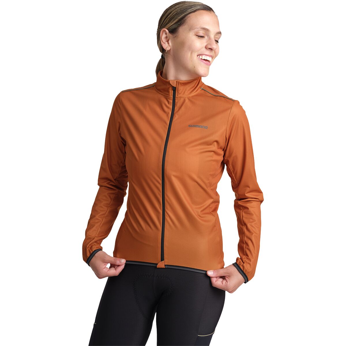Shimano Shimano Women's Evolve Corsa All-Season Windbreaker in Bronze - Size: Large - $33.75 at Steep and Cheap