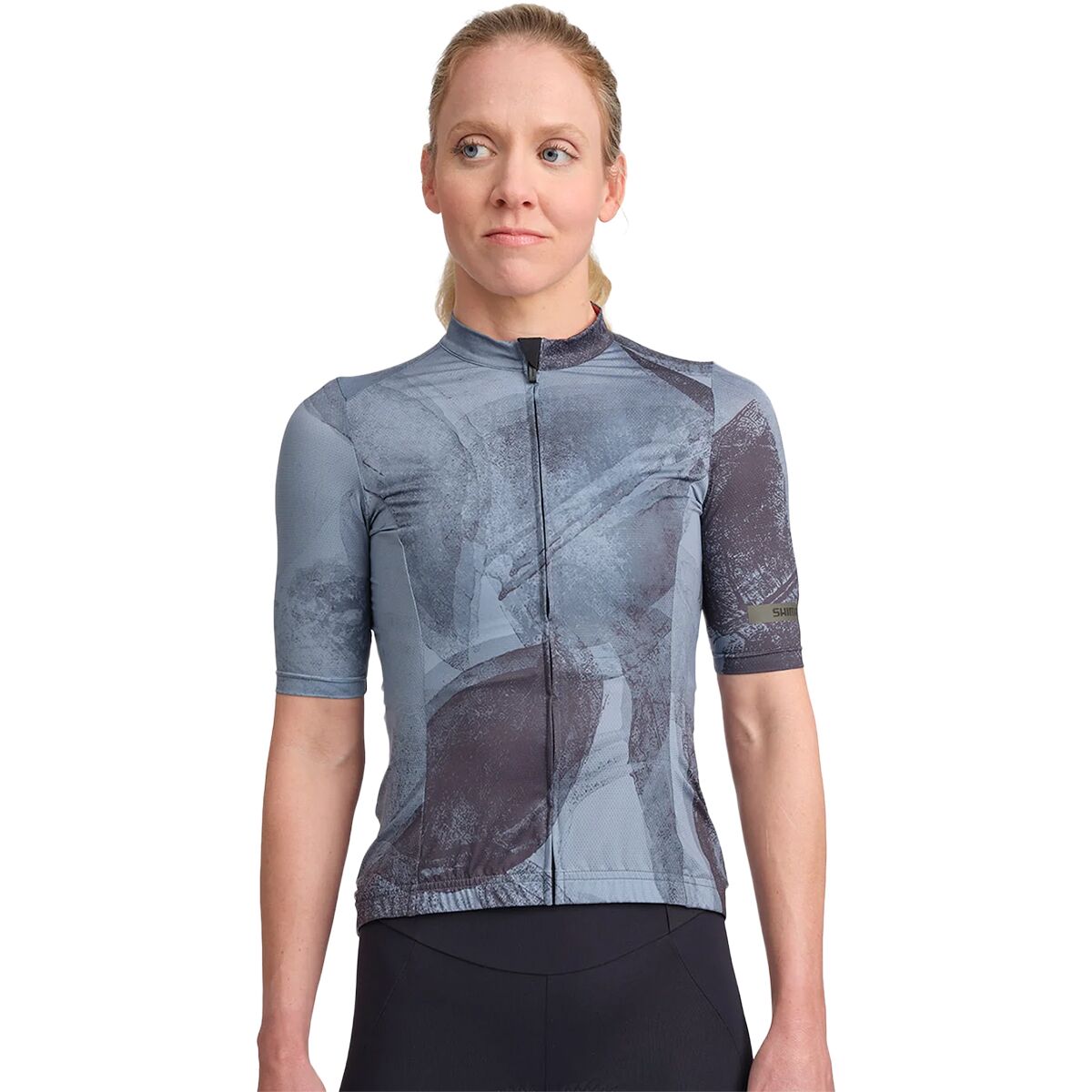 Shimano Shimano Women's Evolve Corsa Short Sleeve Jersey in Anthracite Gray - Size: Large - $49.50 at Steep and Cheap