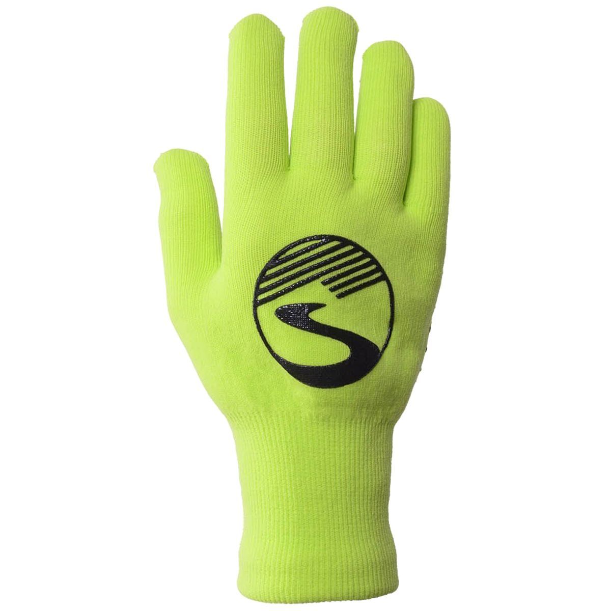 Showers Pass Men's Crosspoint Knit Waterproof Glove in Neon Green - Size: Large