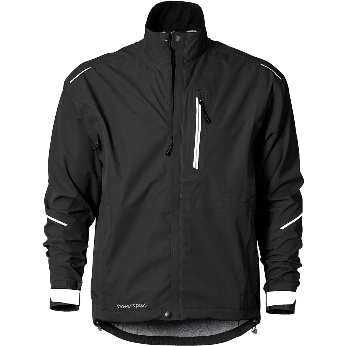 Showers Pass Men's Transit CC Jacket in Black - Size: Small