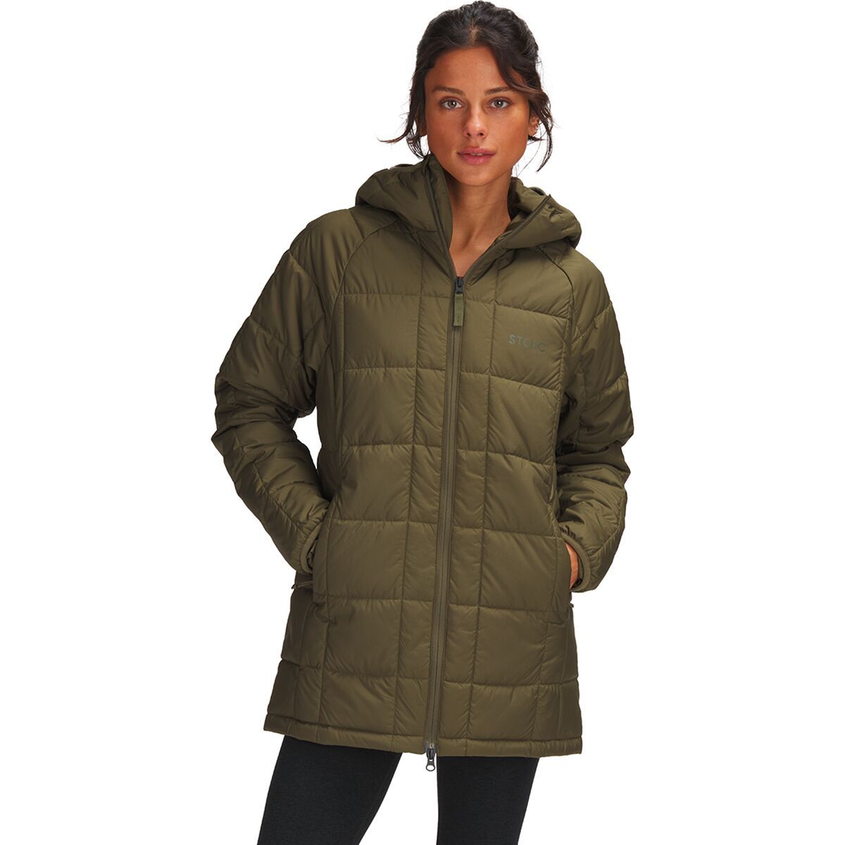 Stoic Women's Venture Insulated Parka in Rust - Size: XS