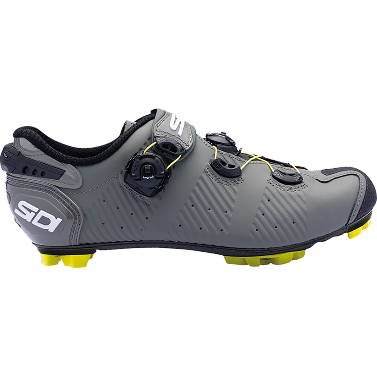 Sidi Men's Drako 2S Mountain Clipless Shoe in Military Yellow - Size: 40.5