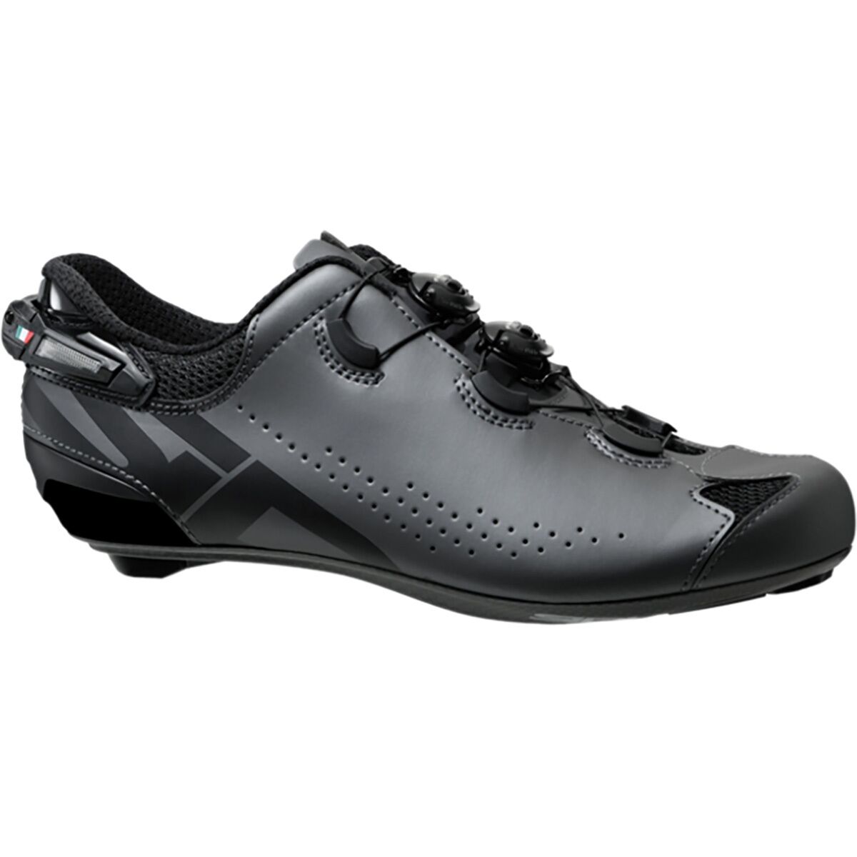 Sidi Sidi Men's Shot 2S Road Shoe in Anthracite / Black - Size: 42.5 - $222.40 at Steep and Cheap