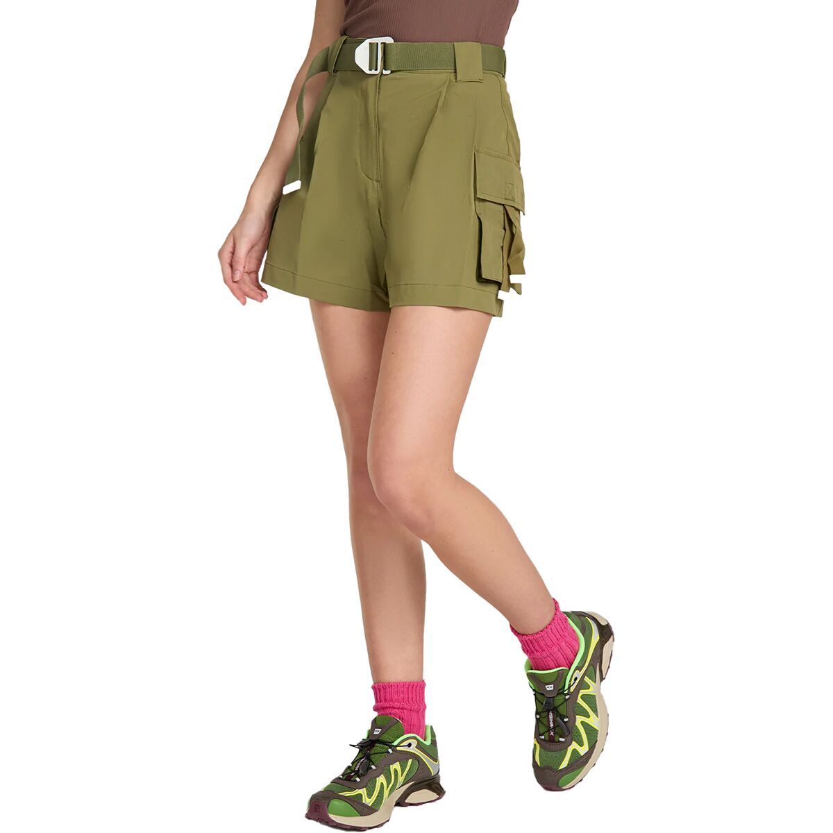 Seniq Women's Trailmix Cargo Short in Cutie - Size: Medium