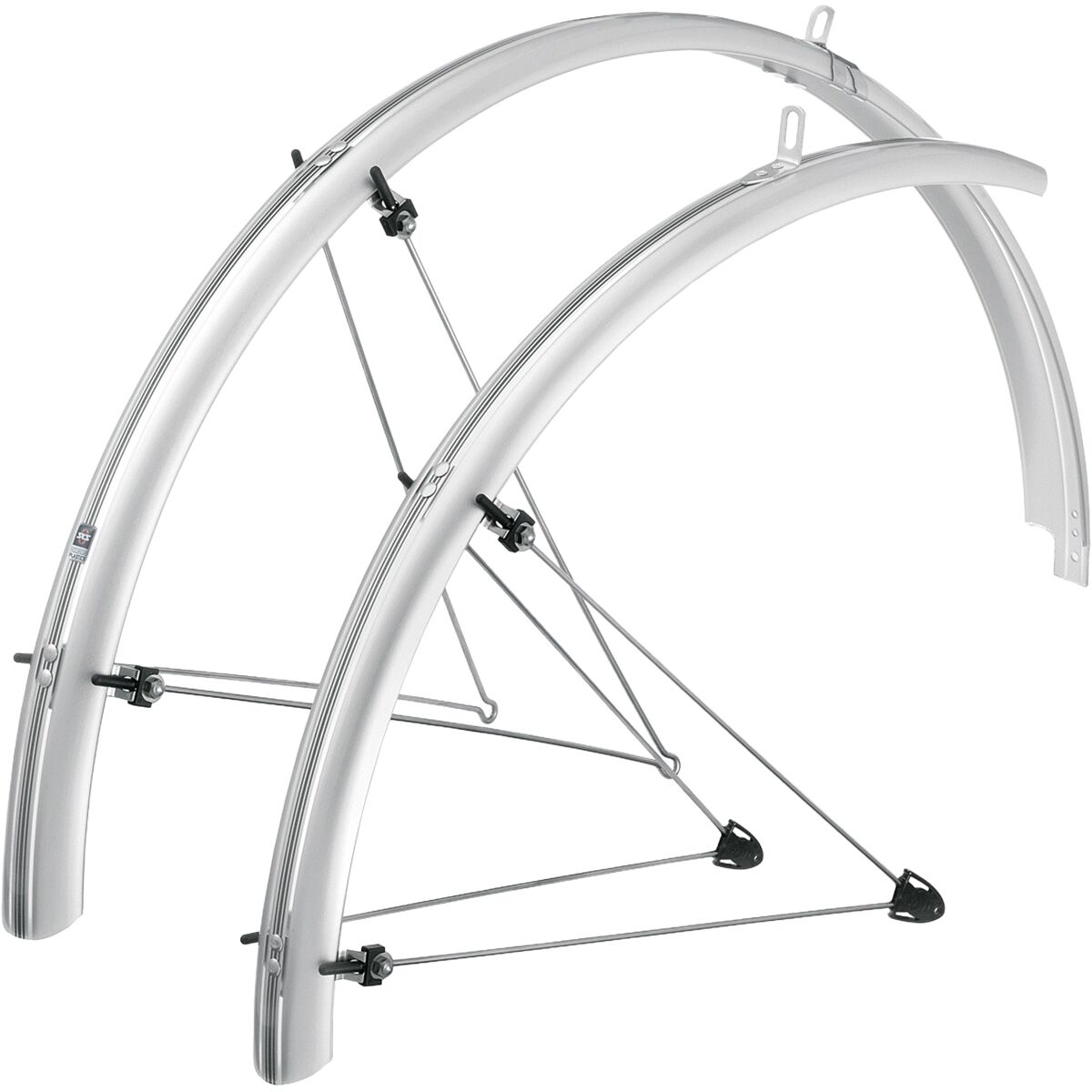 SKS P45 Front Fender 700C 28in Silver Missing Stays - Size: 28in