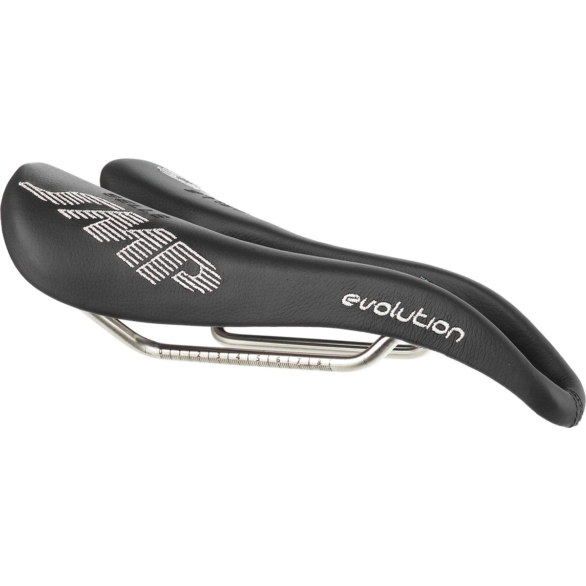 Selle SMP Selle SMP Evolution Saddle in Black - Size: 129mm - $252.59 at Steep and Cheap
