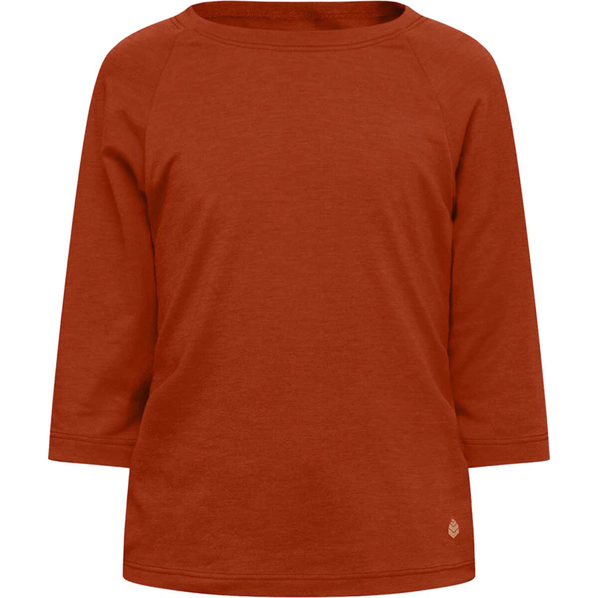 SHREDLY Girl's Littles Raglan Jersey in Terracotta - Size: Medium