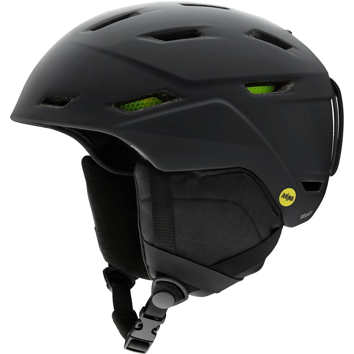 Smith Mission Mips Helmet in Matte Gold Bar - Size: Small