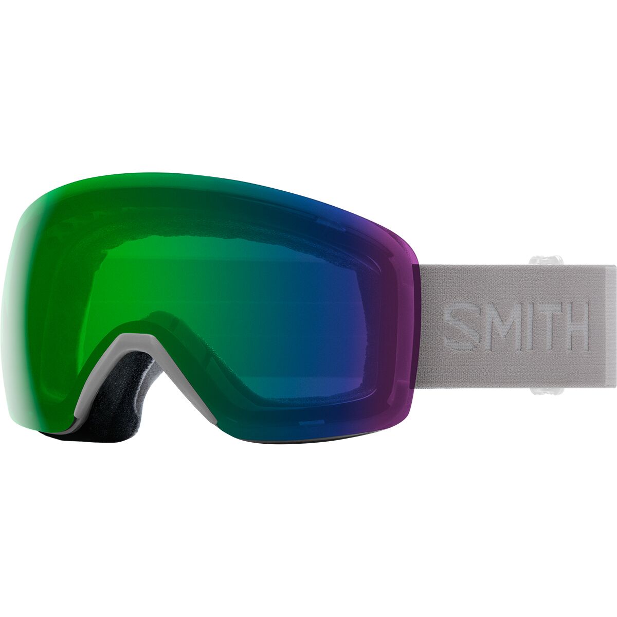 Smith Skyline ChromaPop Goggles in Everyday Green Mirror / White Vapor