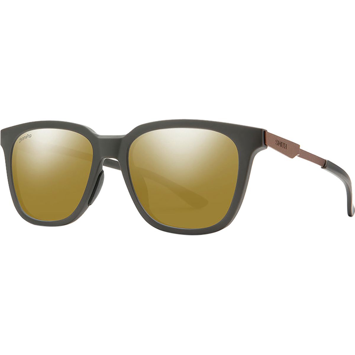Smith Roam ChromaPop Polarized Sunglasses in Black / Polarized Gray Green