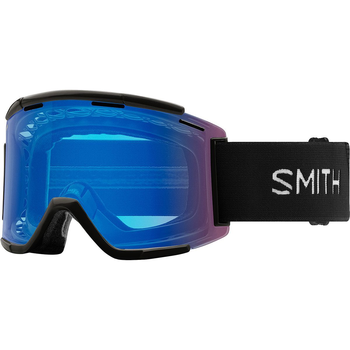Smith Squad XL MTB ChromaPop Goggles in Black / Clear Anti