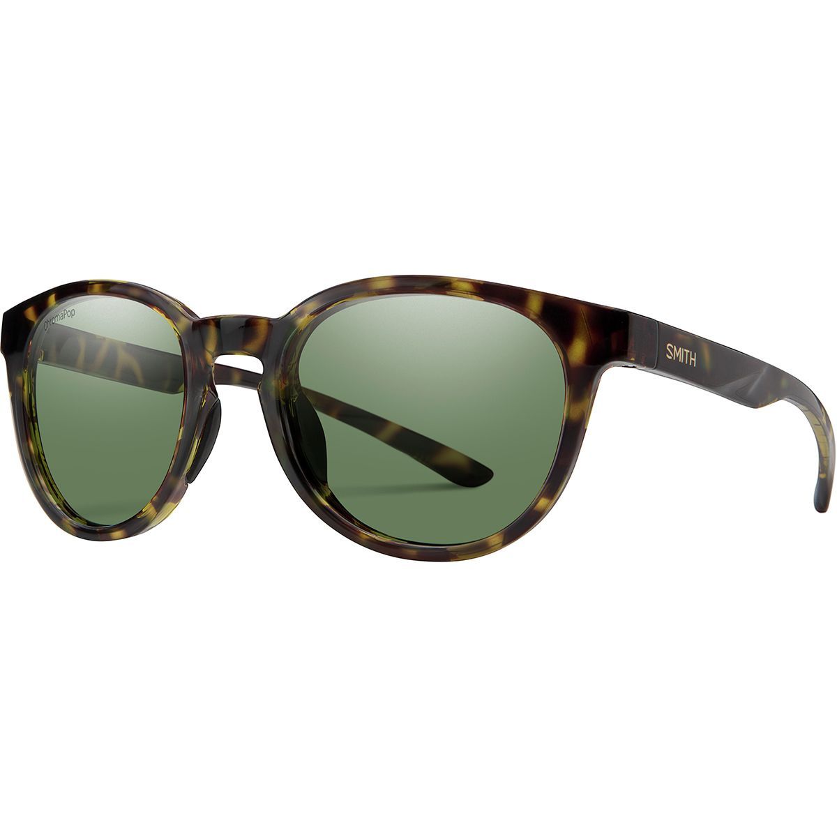 Smith Eastbank ChromaPop Polarized Sunglasses in Matte Black / ChromaPop Gray Green