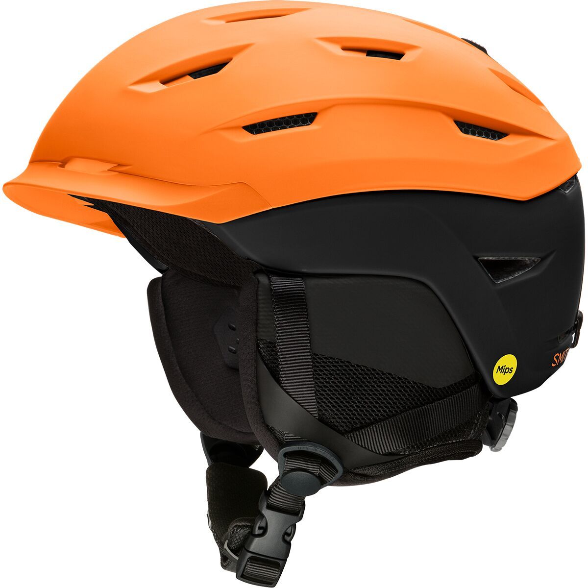 Smith Level Mips Helmet in Matte Mandarin / Black - Size: Small