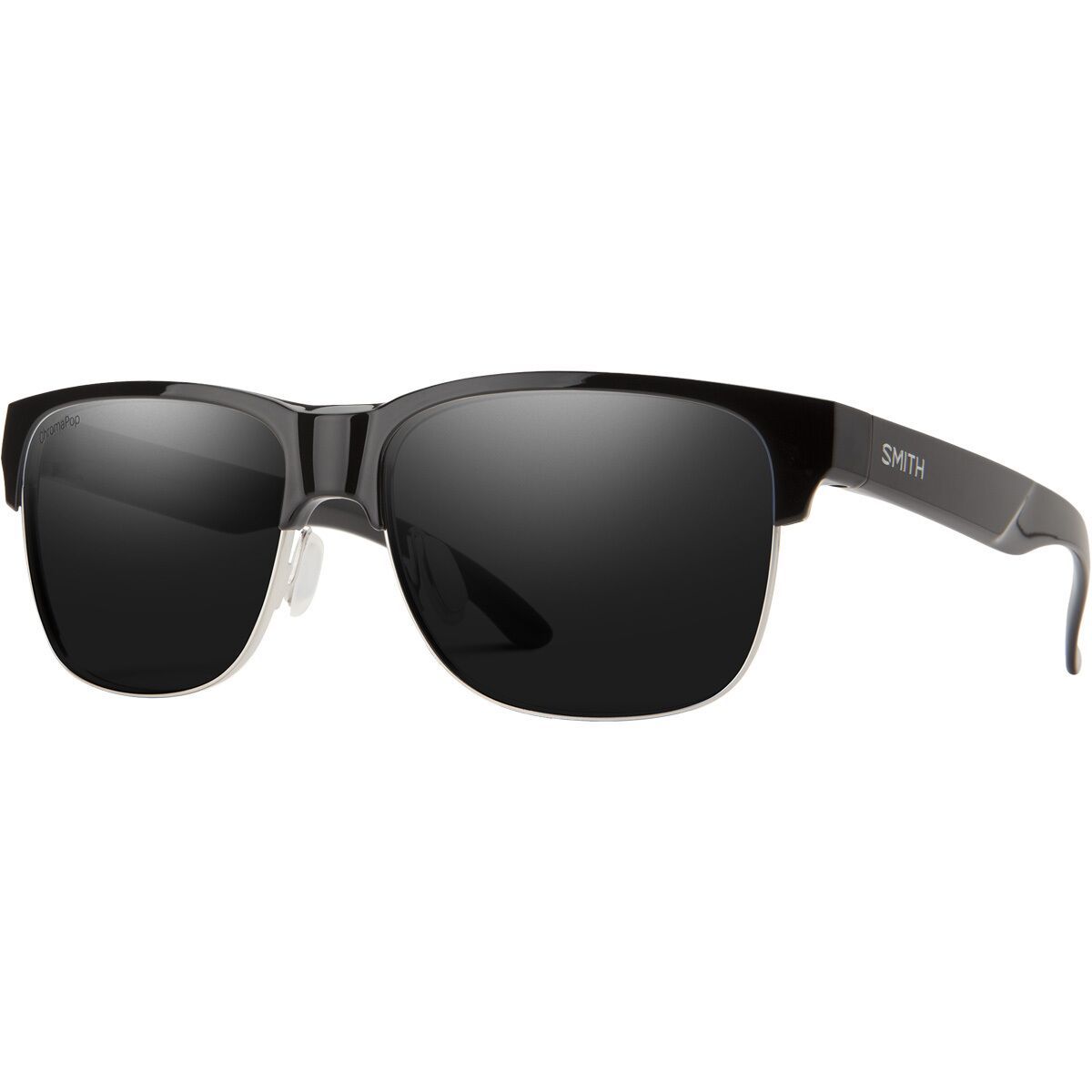 Smith Lowdown Split ChromaPop Polarized Sunglasses in Matte Black / ChromaPop Polarized Black