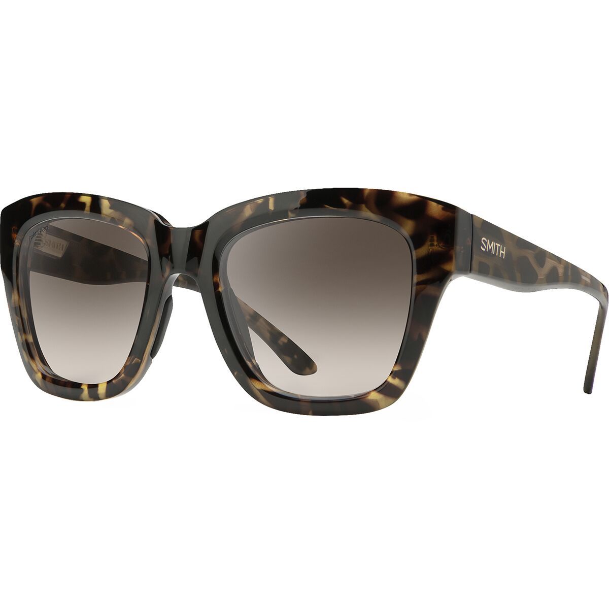 Smith Sway Polarized Sunglasses in Black / Polar Gray