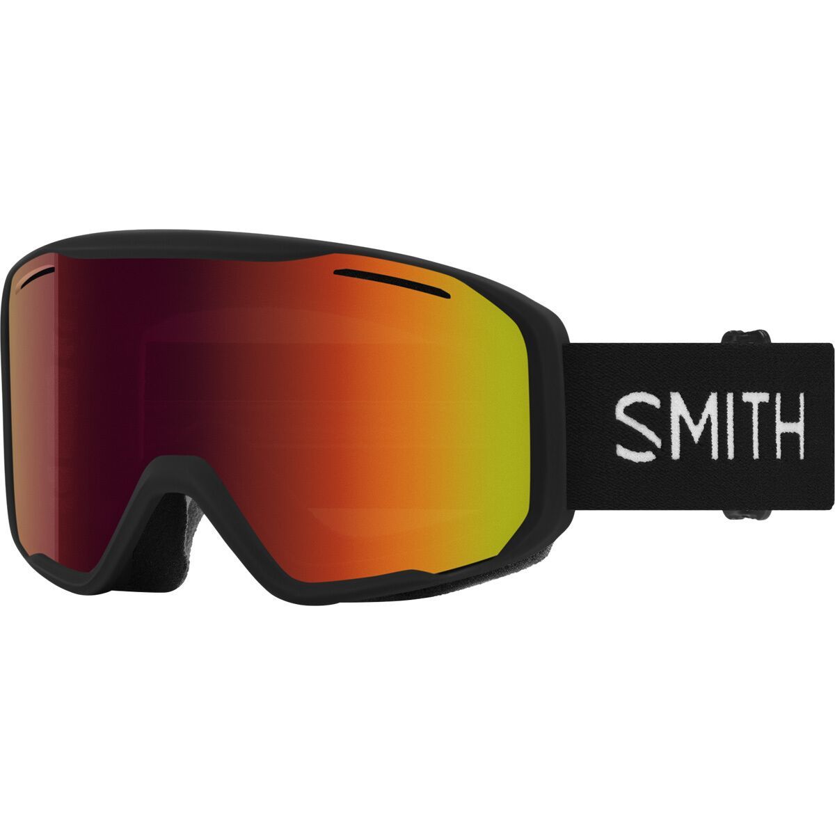 Smith Blazer Low Bridge Fit Goggles in Black / Red Sol