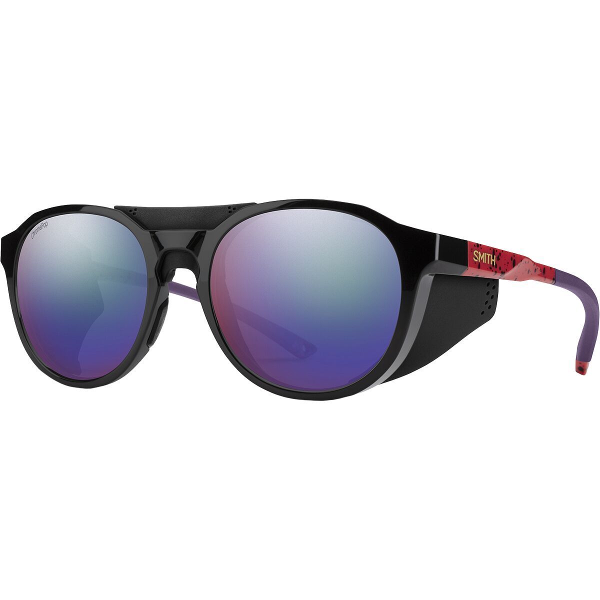 Smith Venture ChromaPop Sunglasses in Black / ChromaPop Polarized Gray Green