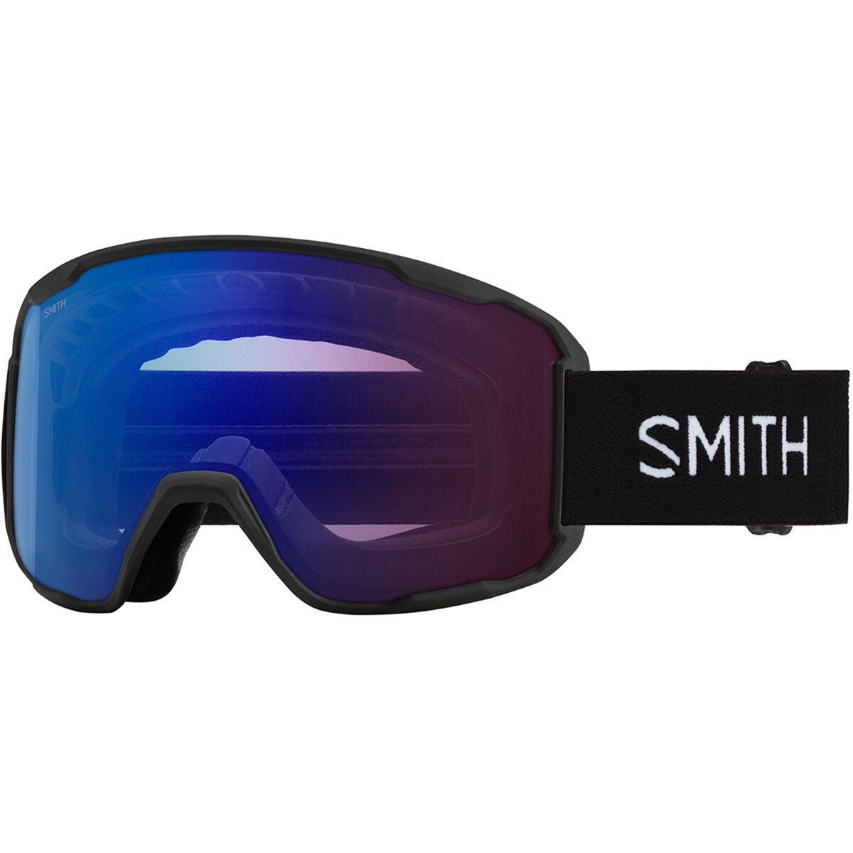 Smith Smith Preview Low Bridge Fit Goggles in Black / ChromaPop Photochromic Rose Flash - $154.70 at Steep and Cheap