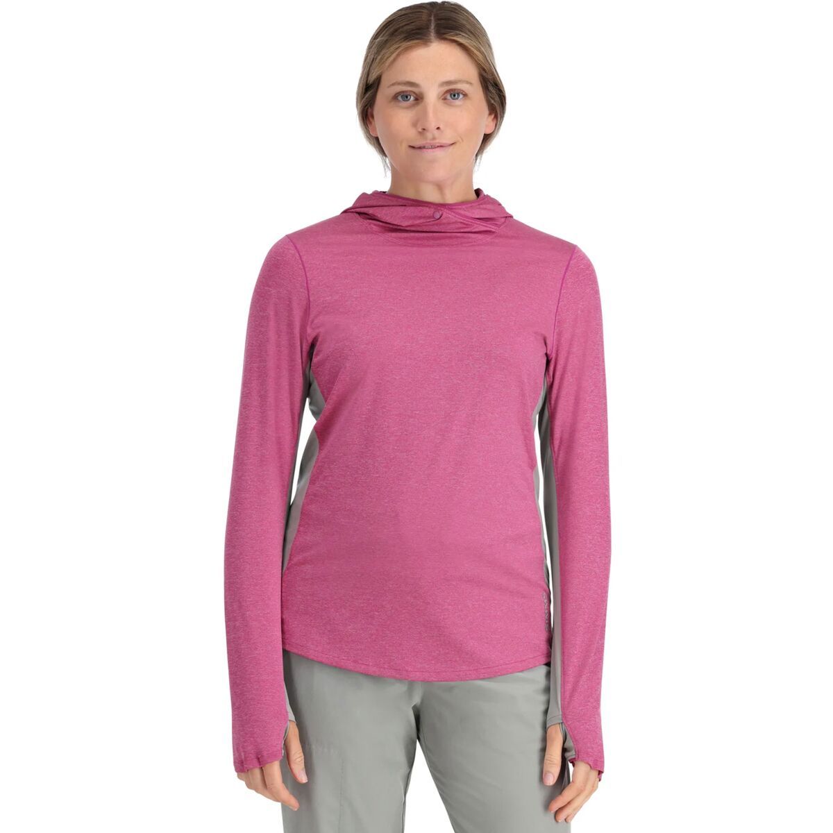 Simms Women's Bugstopper Solarflex Hoodie in Shroud Selvedge - Size: Medium