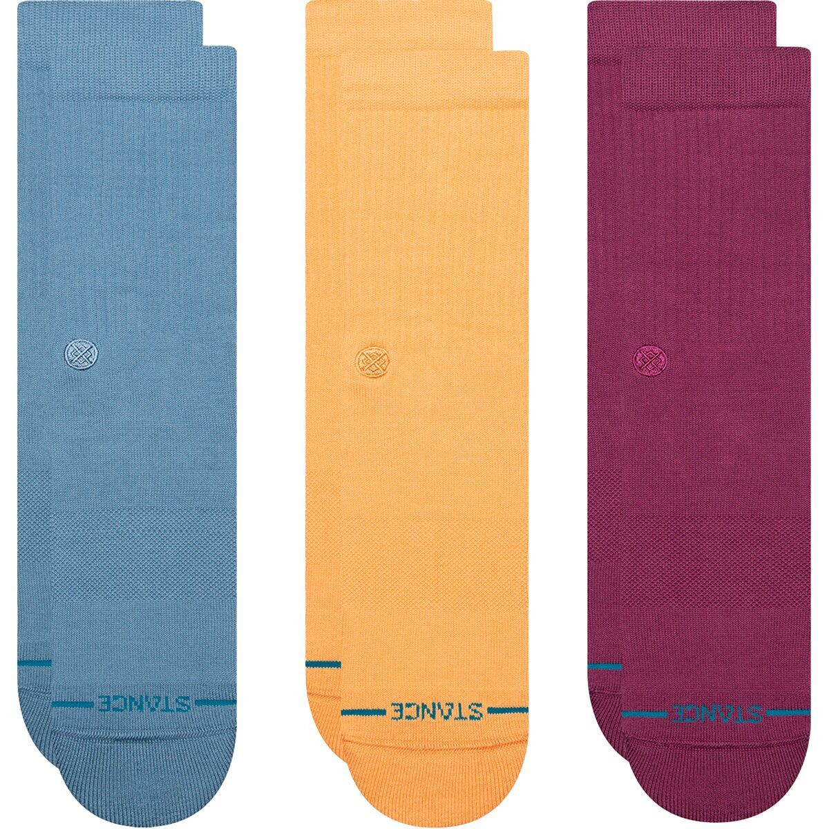 Stance Men's Icon Sock - 3-Pack in Dragon - Size: Large