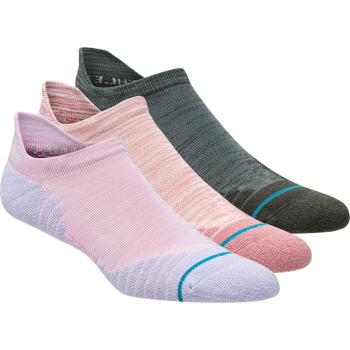 Stance Twister Sock - 3-Pack in Lilac Ice - Size: Small