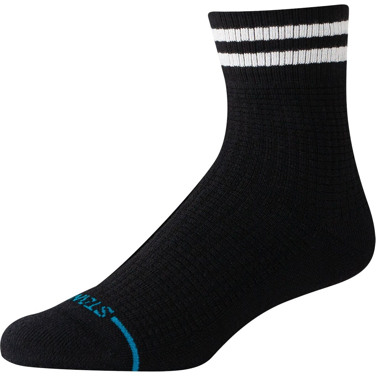 Stance Women's Waffles N Butter Blend Quarter Sock in Black - Size: Medium
