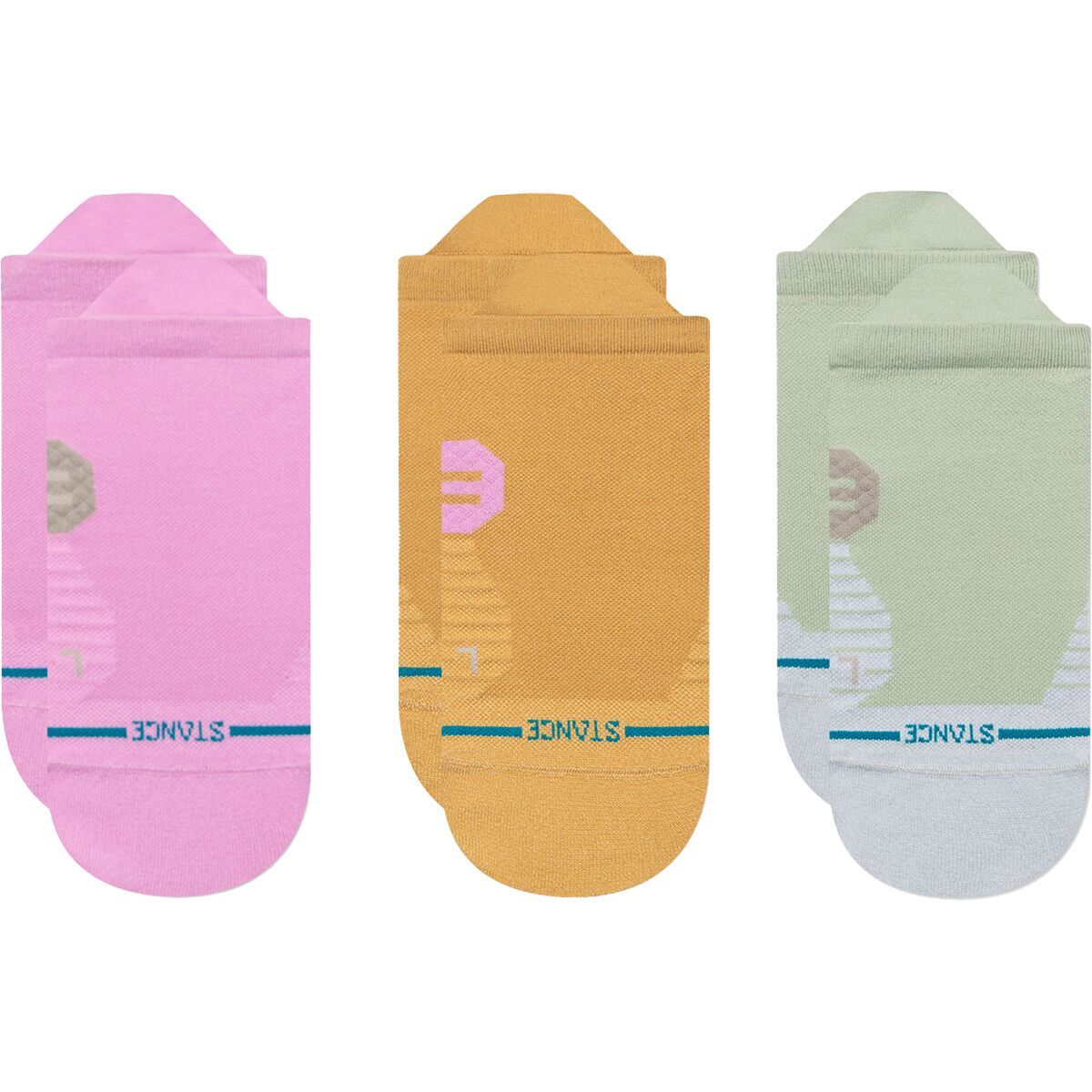 Stance Flexin On Em Sock - 3-Pack in Lilac Ice - Size: Medium