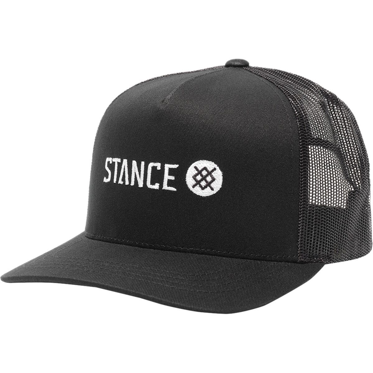 Stance Men's Icon Trucker Hat in Black