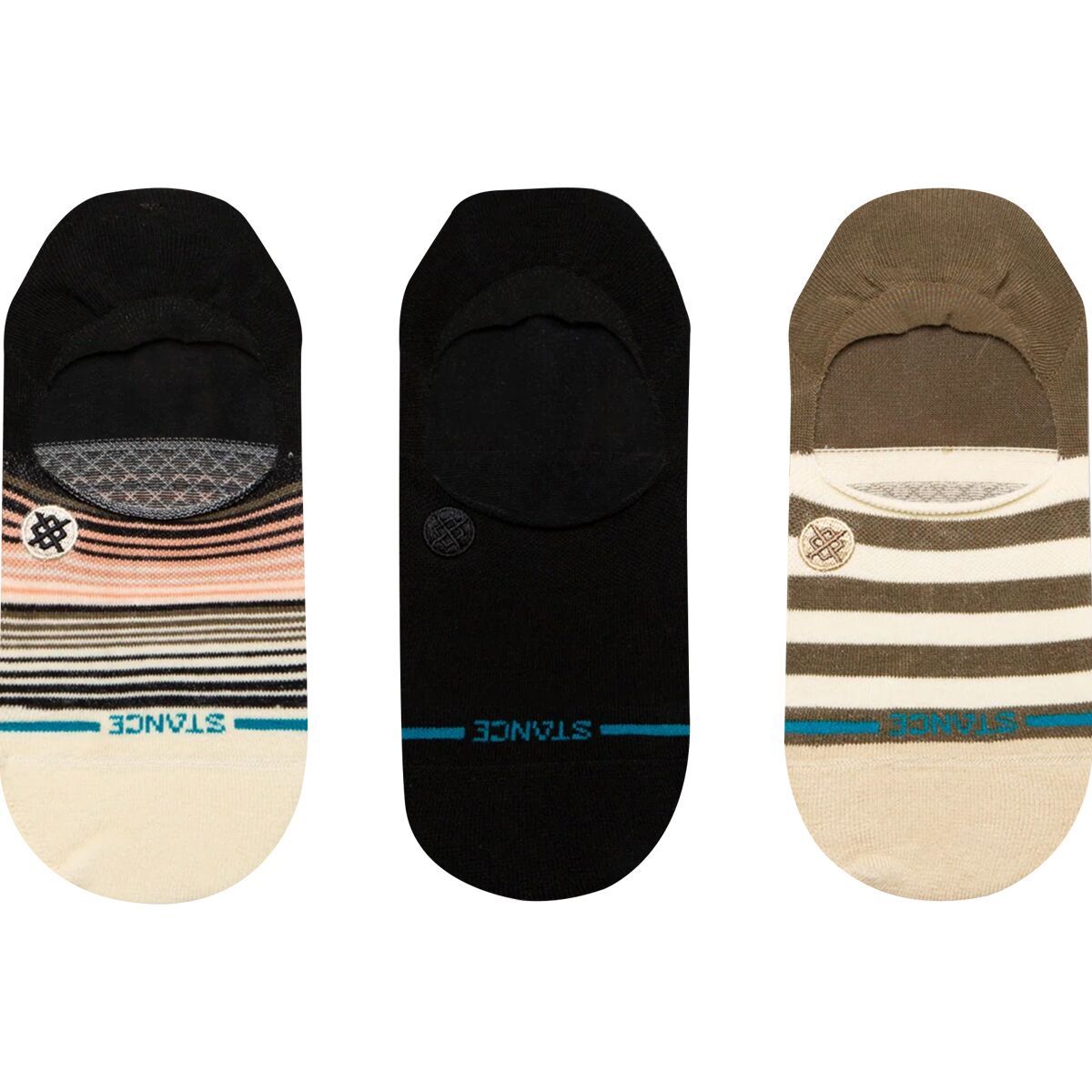 Stance Women's Starter Sock - 3-Pack in Black - Size: Medium