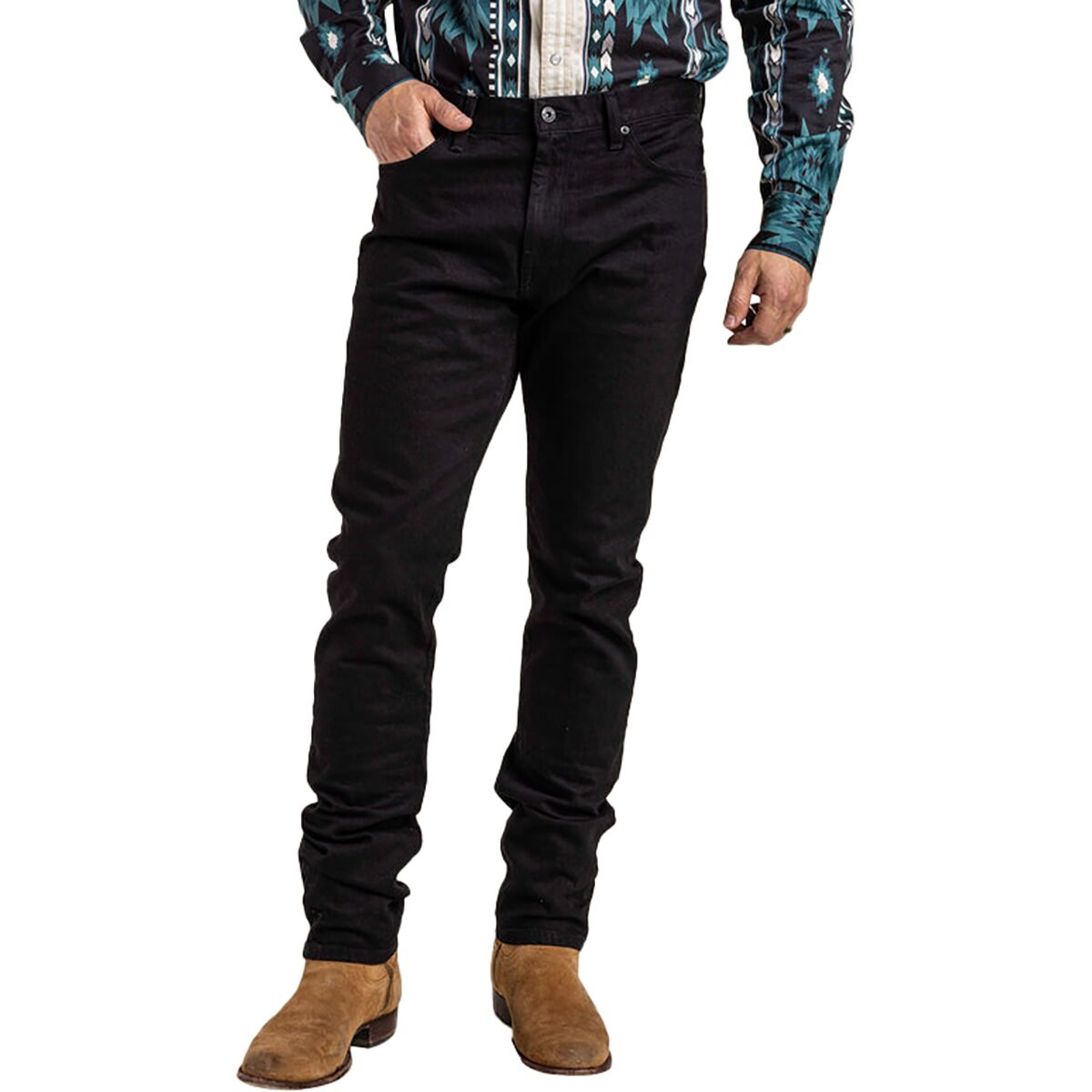 Sendero Provisions Co. Sendero Provisions Co. Men's Hueco Jean in Black Denim - Size: 33x32 - $68.97 at Steep and Cheap
