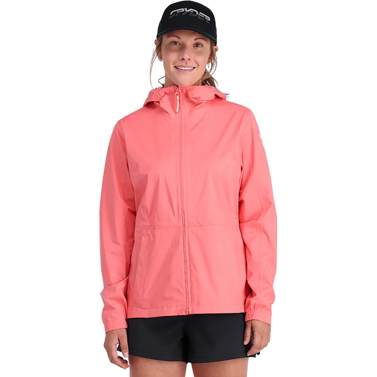 Spyder Women's Misty Rain Jacket in Black - Size: Small