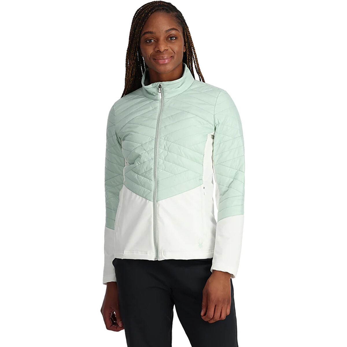Spyder Women's Glissade Jacket in Wintergreen - Size: XL