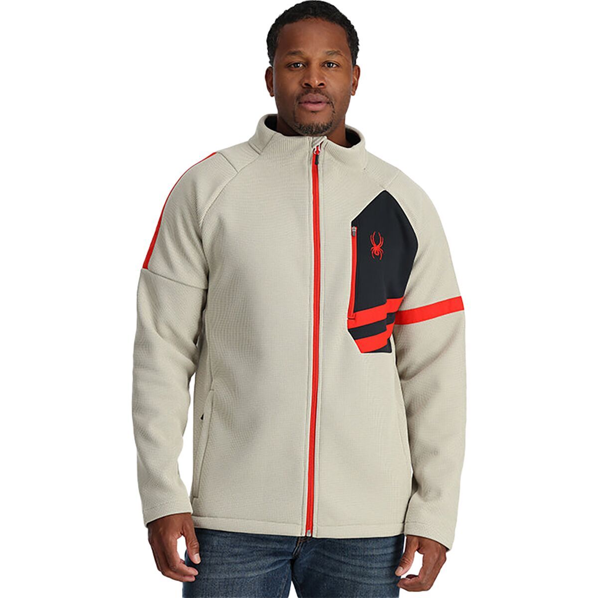 Spyder Men's Wengen Bandit Jacket in Sandstorm - Size: Small