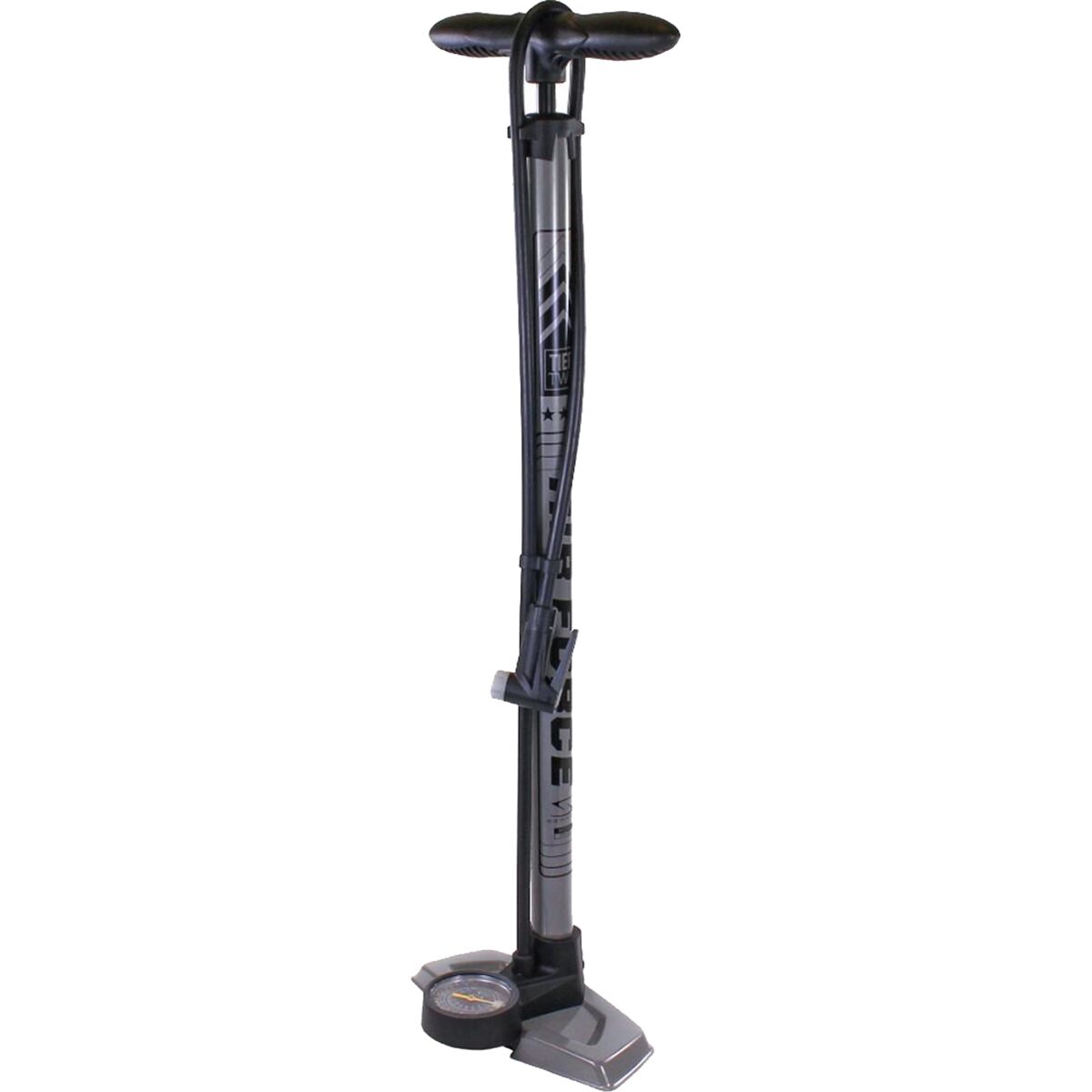 Serfas Serfas Fp-T2 Air Force Tier Two Bicycle Floor Pump in Grey - Size: 28.5in - $29.75 at Steep and Cheap