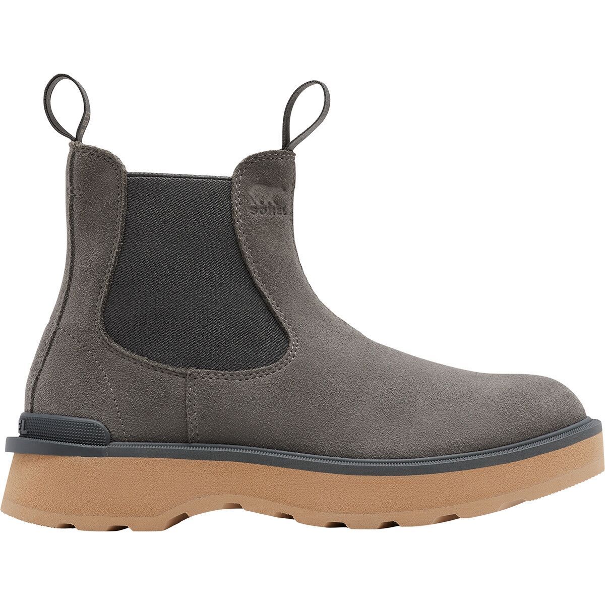 SOREL Women's Hi-Line Chelsea Boot in Quarry / Tawny Buff - Size: 6