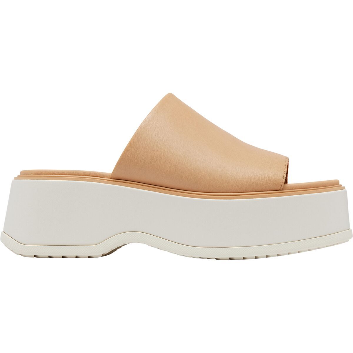 SOREL Women's Dayspring Slide Sandal in Chalk - Size: 10
