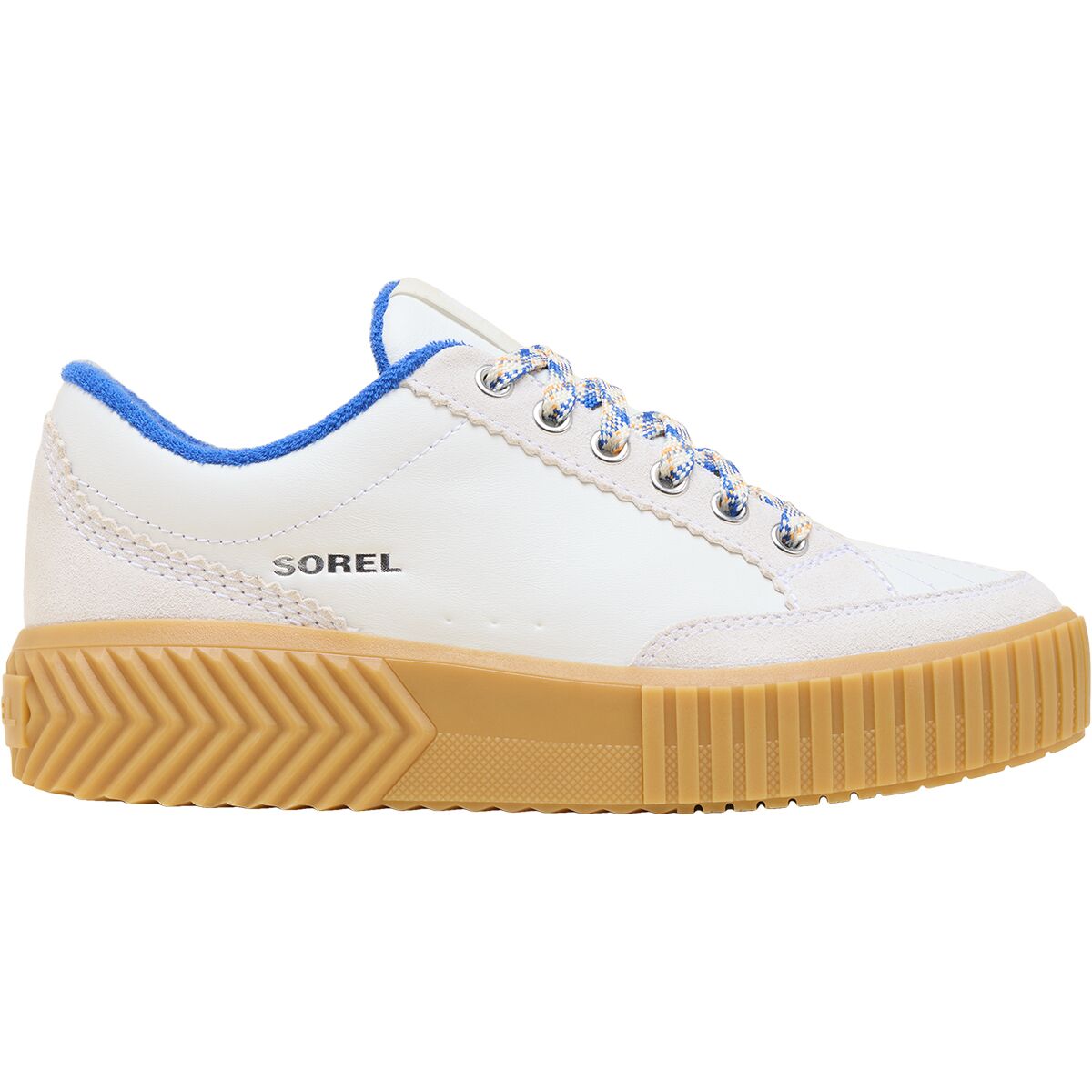 SOREL SOREL Women's Ona Ave Low Sneaker in Sea Salt / Gum 16 - Size: 10 - $76.96 at Steep and Cheap