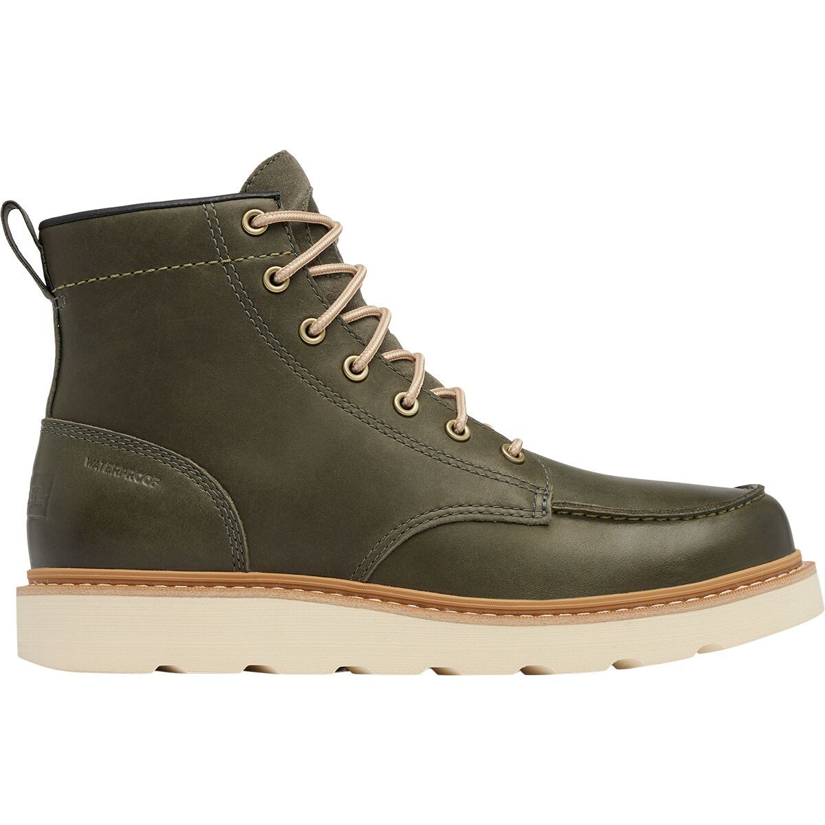 SOREL Men's Slabtown 62 Moc WP Boot in Tobacco / Black - Size: 9