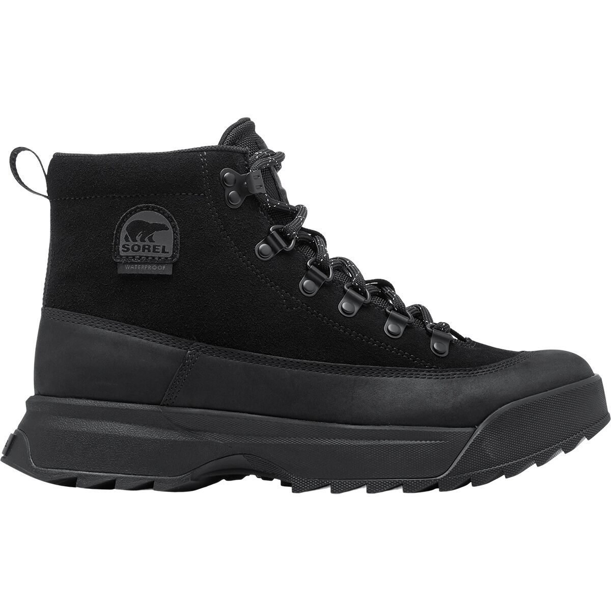 SOREL Men's Scout 87 Pro Plus WP Boot in Black - Size: 7.5