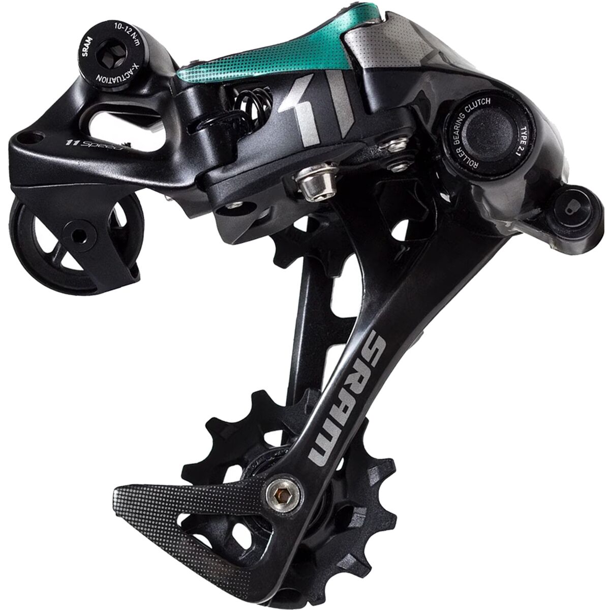 Sram SRAM X01 2.1 Rear Derailleur in Black - Size: 2.1/11sp - $115.00 at SteepandCheap.com