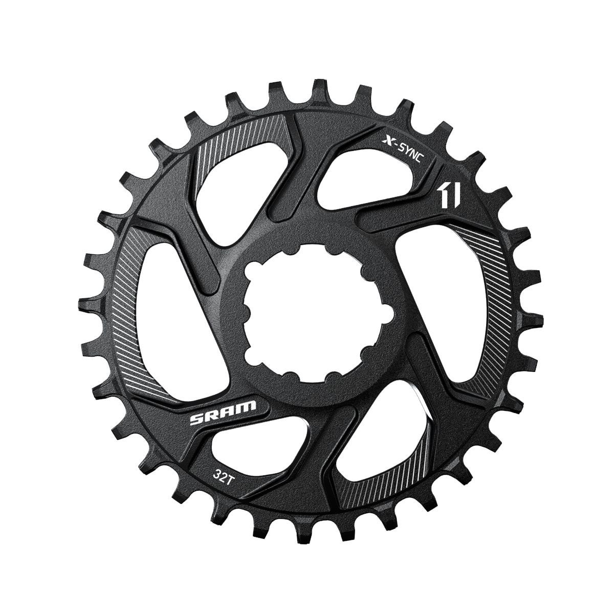 SRAM X-SYNC Direct Mount Chainring in Black - Size: 6mm Offset 26t
