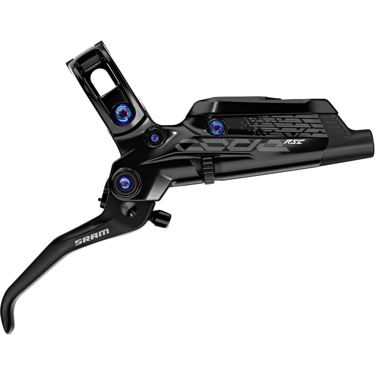 SRAM Code RSC Disc Brake in Black / Rainbow - Size: Rear/2000mm