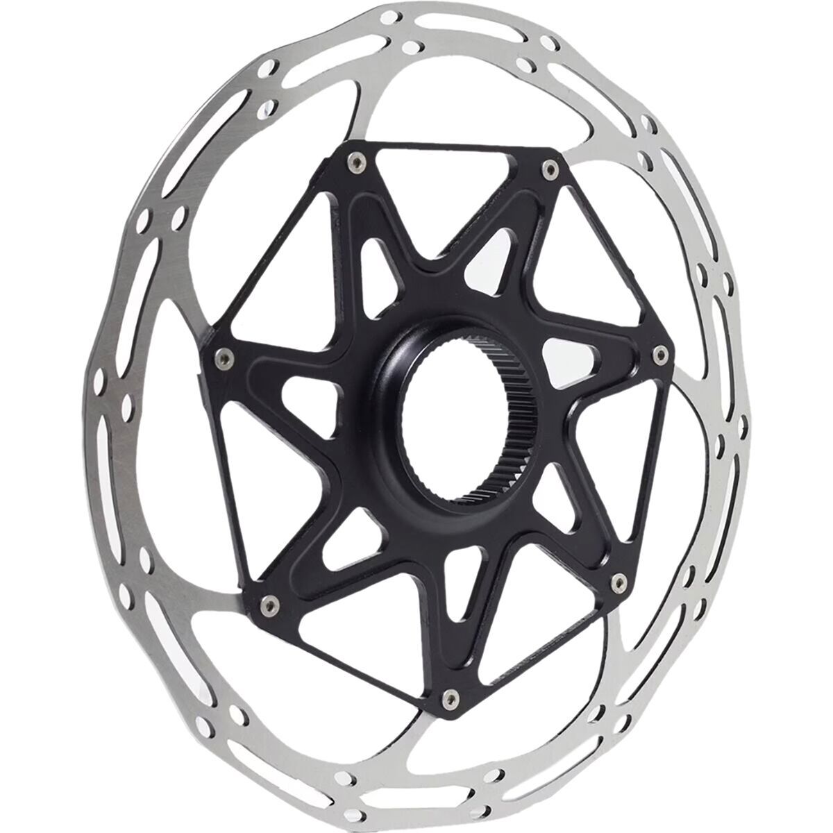 SRAM CenterLine X Rounded Rotor - Centerlock in Silver / Black - Size: 140mm