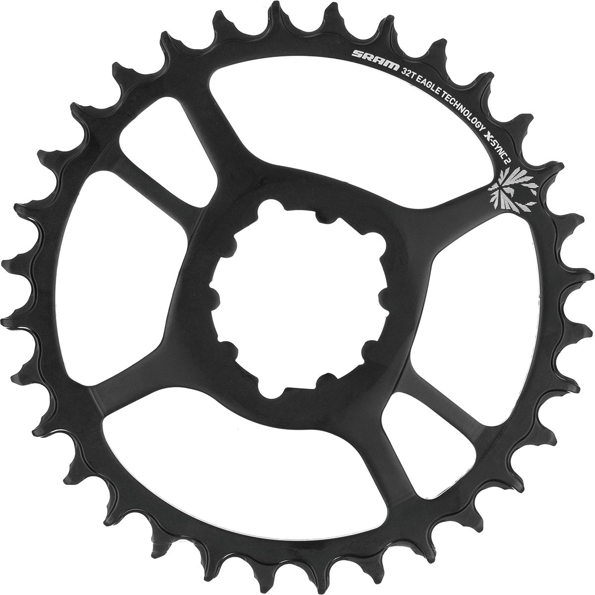 SRAM X-Sync 2 Steel Direct Mount Chainring - Boost in Black - Size: 32T/3mm Offset