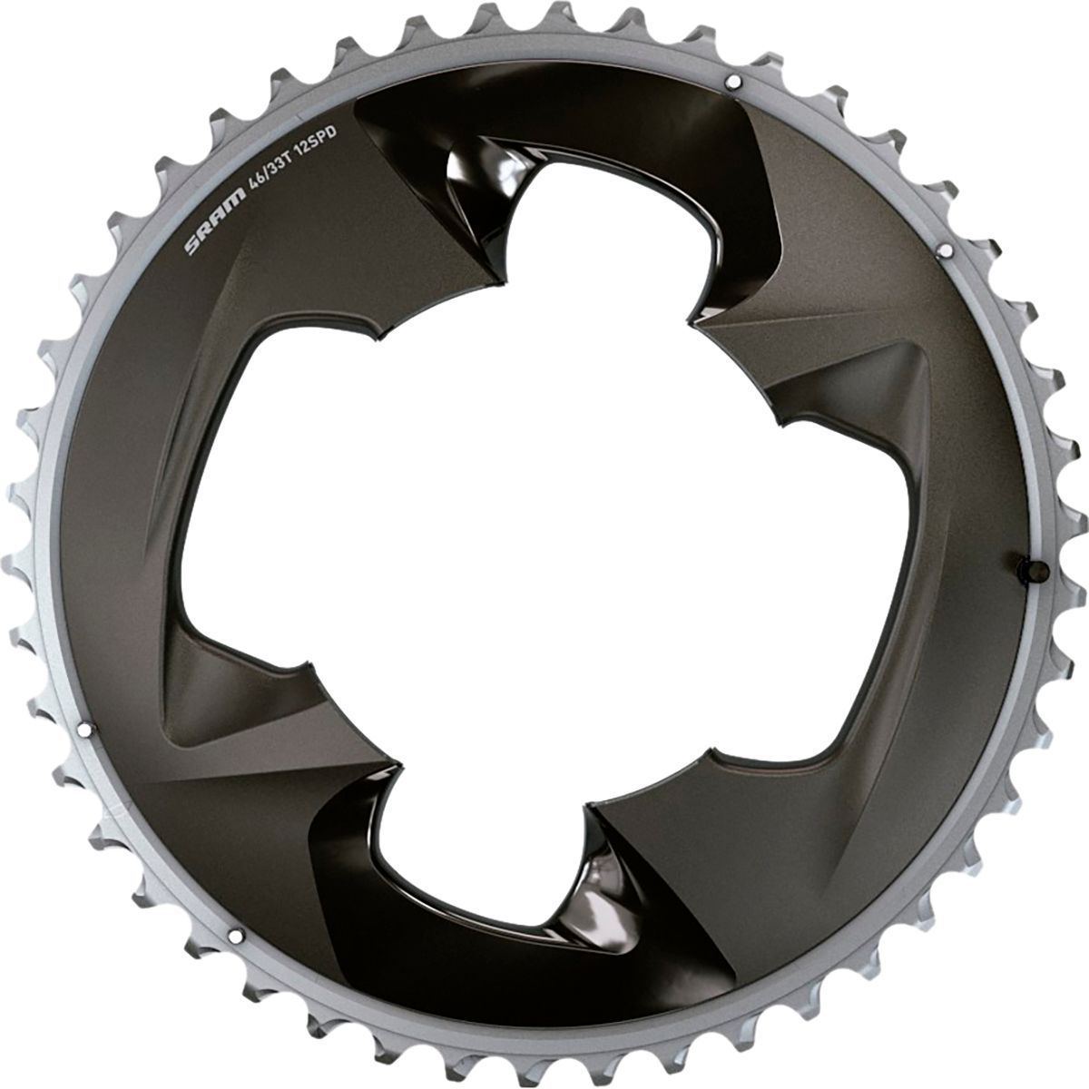 SRAM Force 12-Speed Chainring in Blast Black - Size: 30T/Wide